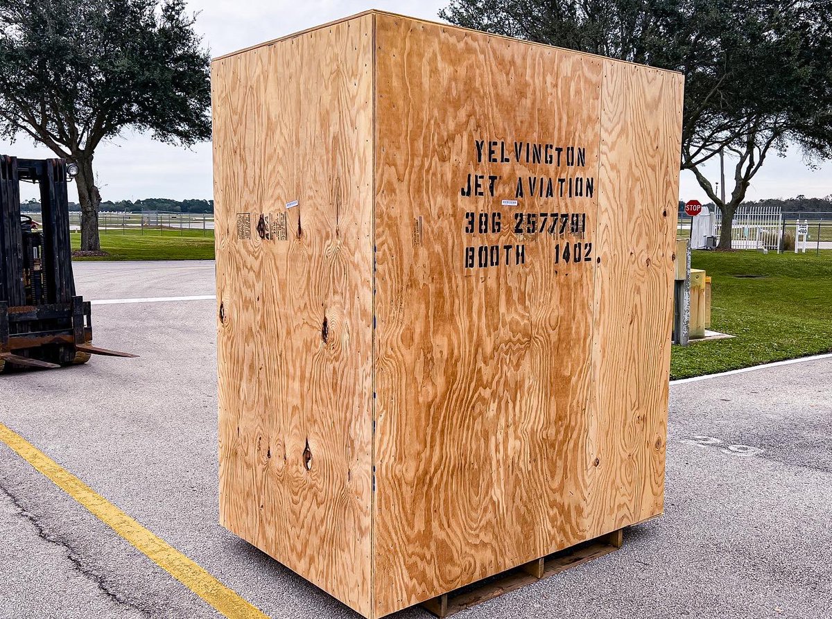 YelvingtonJet's tweet photo. Let's connect in #nashvilletennessee for #sdc2023 January 24-26! booth 1402.
Goodies on the way. #musiccitycenternashville #nbaasdc2023
#Jet #Planes #CustomerService #Aviation #kdab #avgeek #FBO #FiveStarService #fixedbaseoperator #privateairterminal #corporatejet #techstop https://t.co/k0jICFLlok