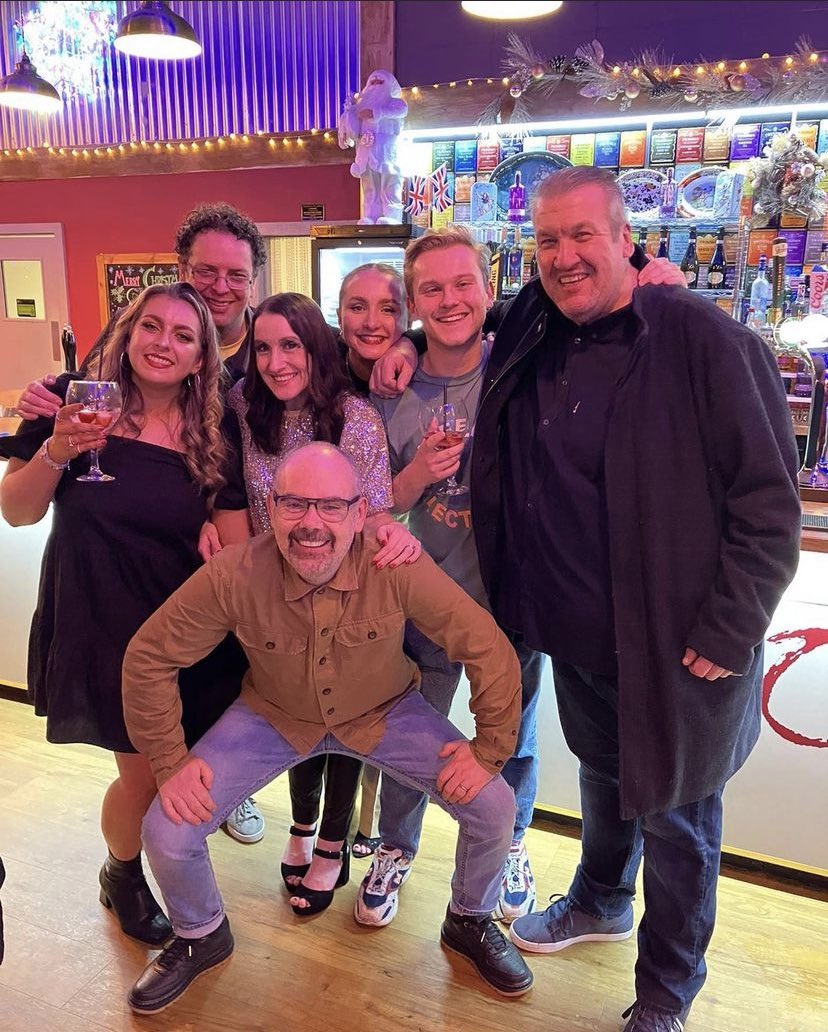LucyEDyson's tweet photo. Panto 2022 over and out! 

The best 5 weeks have been a dream, couldn’t have asked for a better group of people to spend it with 🫶🏼 https://t.co/B4BYPK11xb