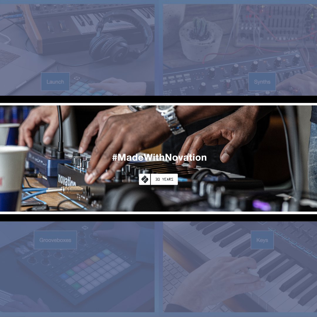SynthNSoftware's tweet image. 🎹 @wearenovation  &amp;gt;&amp;gt;&amp;gt; 30 Years of Music Made... Three decades of bass, beats, and synthesizers

👀 VIEW &amp;gt;&amp;gt;&amp;gt; bit.ly/3ebBrQR

#ad #WeAreNovation #MadeWithNovation #synth #synthesizer #novation
