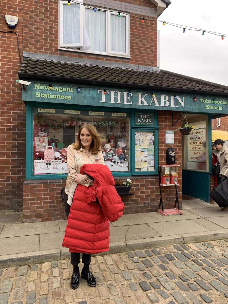 Just remembered I’m in Corrie tonight! 😍