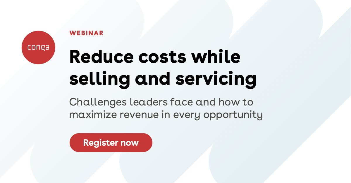 Michael Maoz of <a href="/salesforce/">Salesforce</a> and Ash Finnegan discuss reducing costs while selling and servicing customers through contract and process automation. Tune in for tips on transforming your revenue lifecycle processes: okt.to/U1FJ58 #contractmanagement #costmanagement