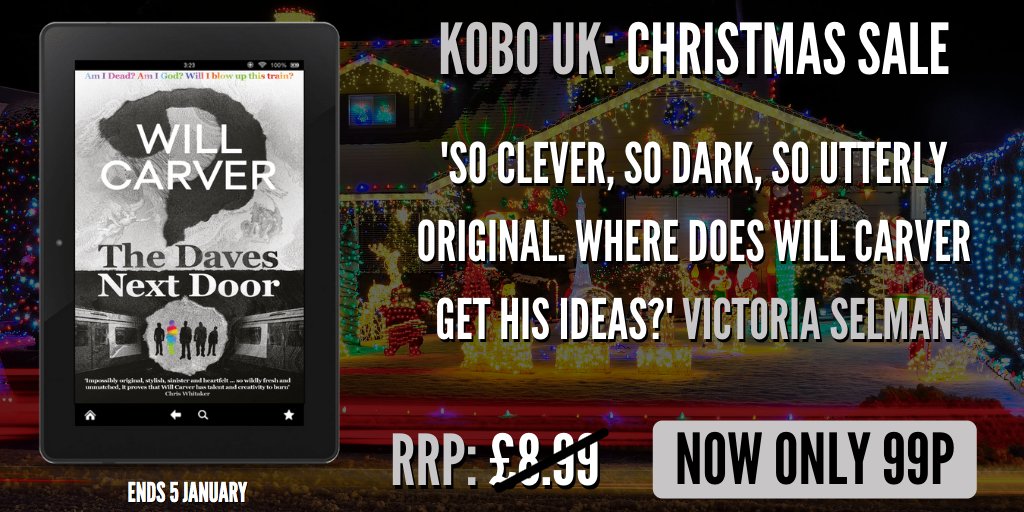 OrendaBooks's tweet photo. Time to return to the Carververse?👀

@will_carver's #TheDavesNextDoor is on sale in the UK/ANZ for just 99p/A$2.99 🥳

The lives of five strangers collide on a London train carriage, as they become involved in an incident that will change them forever...

https://t.co/0ShKbGx2rF https://t.co/REXqqHk8Rr