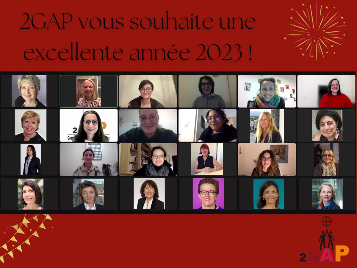 2GAP vous souhaite ses meilleurs vœux pour 2023 ! ✨