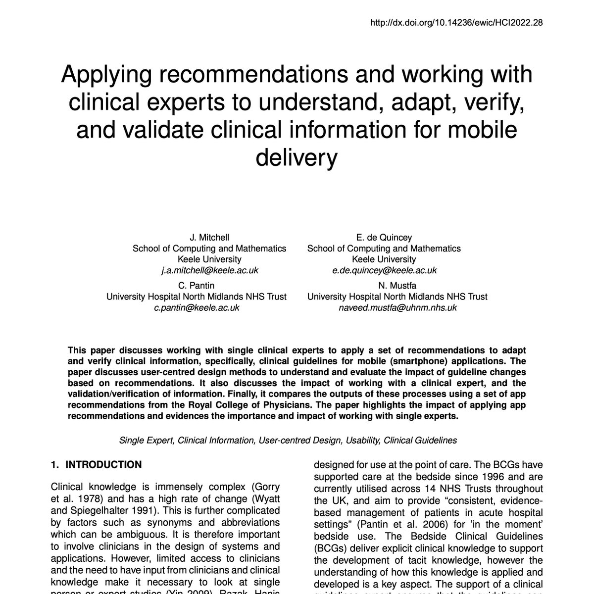 Prof. Ed de Quincey tweet media