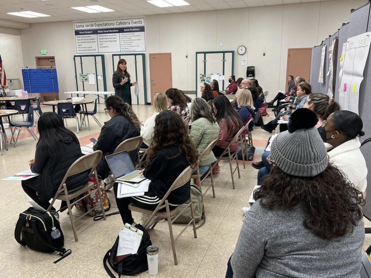 The GLAD 4-day Demo is happening at Loma Verde! 15 students and 28 teachers are participating! Thank you Reina Galvez and Karen Lee for facilitating our professional learning! @cvesdnews @lomaverdewildcats #lomalearns