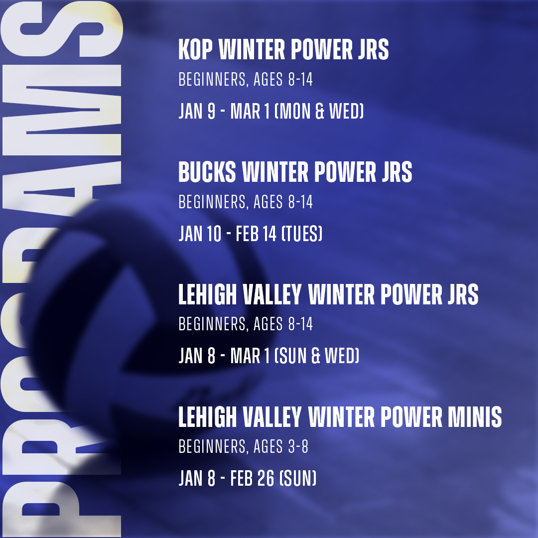 Still time to register for our winter programs! 

First session begins Jan 9 ➡️ ecpowervolleyball.com/new-to-volleyb…