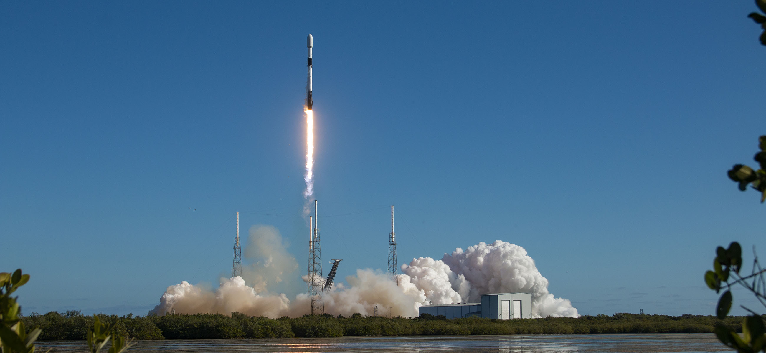 SpaceX’s Transporter 6 launches MURI alongside 113 other satellites from Kennedy Space Center on January 3, 2023. MURI will help researchers learn more about everything from wildfires to marine ecosystems. (Image Credit: SpaceX)