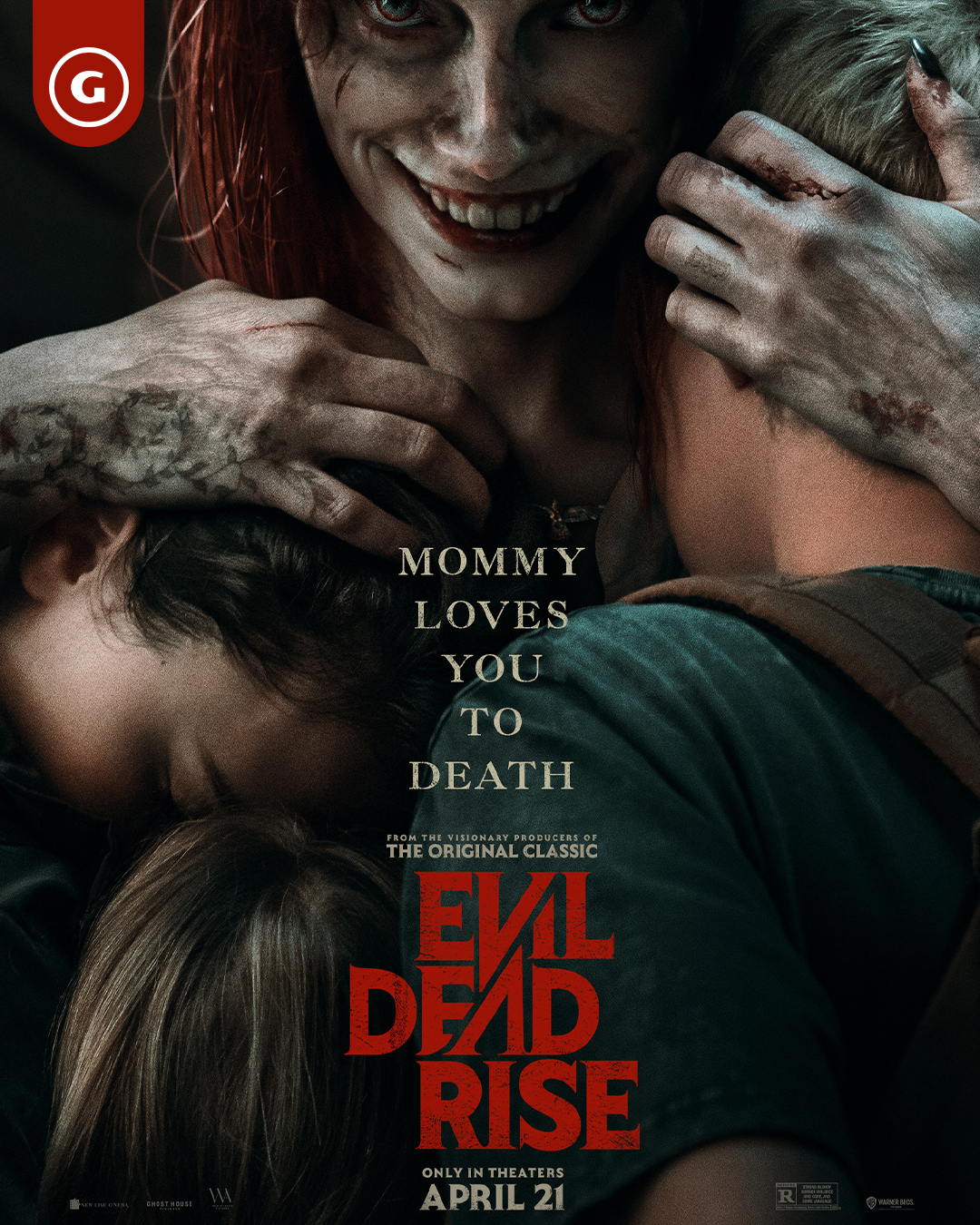 GameSpot on X: The first poster for Evil Dead Rise will give you  nightmares  / X