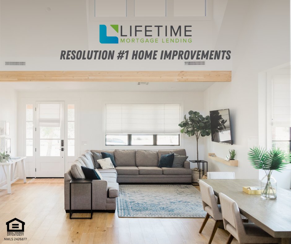 What is the first home improvement you want to complete in 2023?
Lifetime Mortgage Lending can assist with any project.  Reach out to our team and let us show you why we are your partner for life.
#resolutions #homeimprovement #Imaginebelieveachieve 
lifetimemortgageloans.com