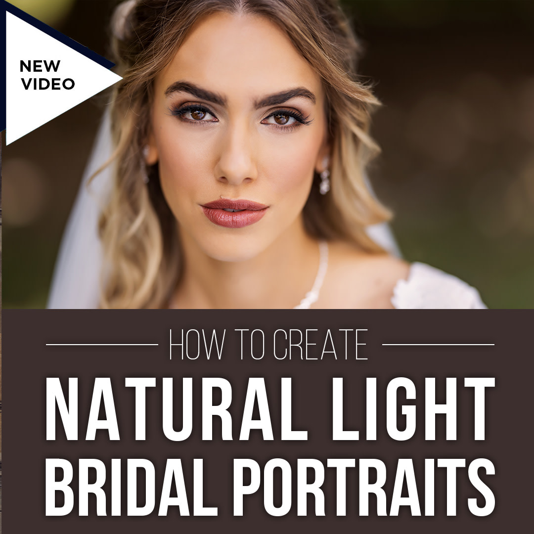 Wedding Photography Tips // How to Create Natural Light Bridal Portraits youtu.be/EzznvGtl3Jc