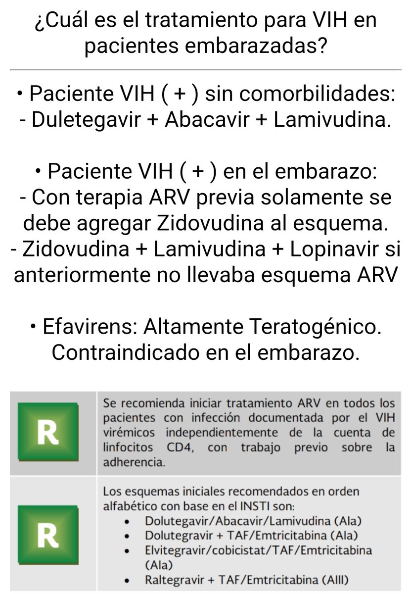 EnarmFlash's tweet image. ⚡️ Tratamiento por infección de VIH en pacientes embarazadas.
#ENARM2023 #ENARM #MedTwitter