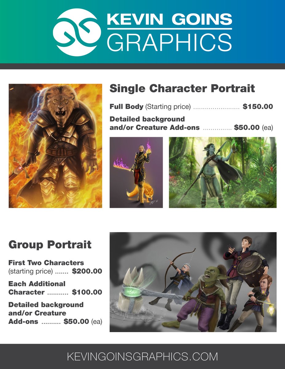 KGoinsGraphics's tweet image. Happy New Year!!
I'm opening up three commission slots for this month! Feel free to reach shoot me a DM or head over to kevingoinsgraphics.com for more contact information. 
#commissionsopen