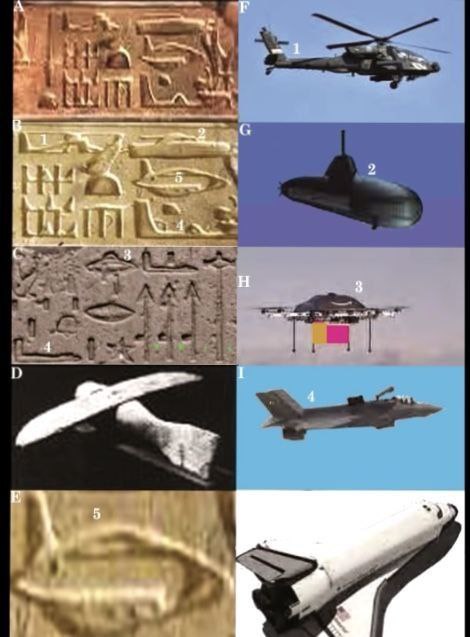 Kusum312's tweet image. Air crafts drawing in the Egyptian text

#AdvancedCivilization
