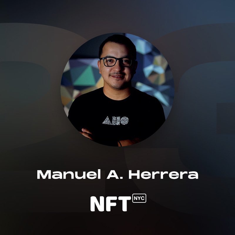 I'll be speaking at #NFTNYC2023 this April - Here's a preview of my Speaker Card NFT that attendees can collect during the event nft.nyc via <a href="/NFT_NYC/">NFT.NYC</a>