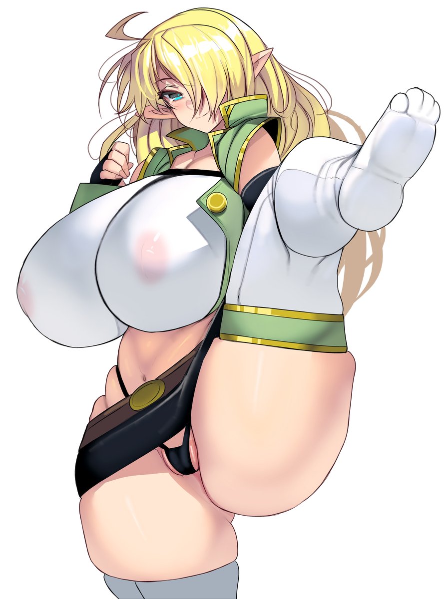 ムチムチしたエルフお姉さん 