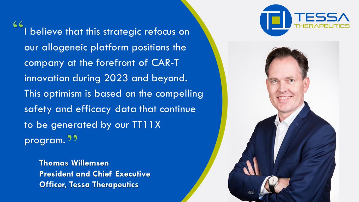 #CancerTreatment #allogeneic #celltherapy #Immunotherapy 

tessacell.com/2023/01/03/tes…