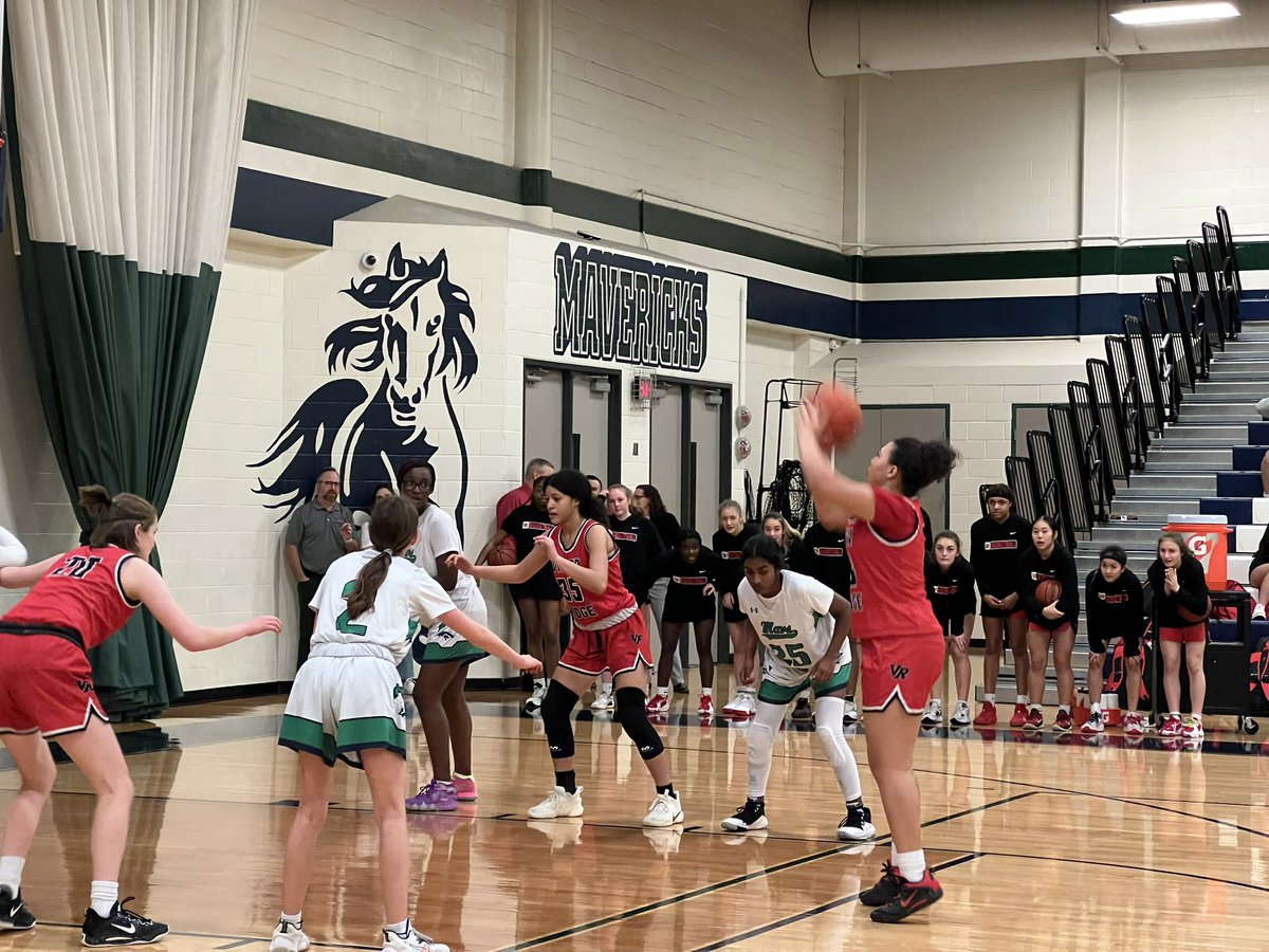 LadyRangerBball's tweet photo. Great JV game with an OT win!! Love the support between teams!! #rangertough https://t.co/q3otv6v104