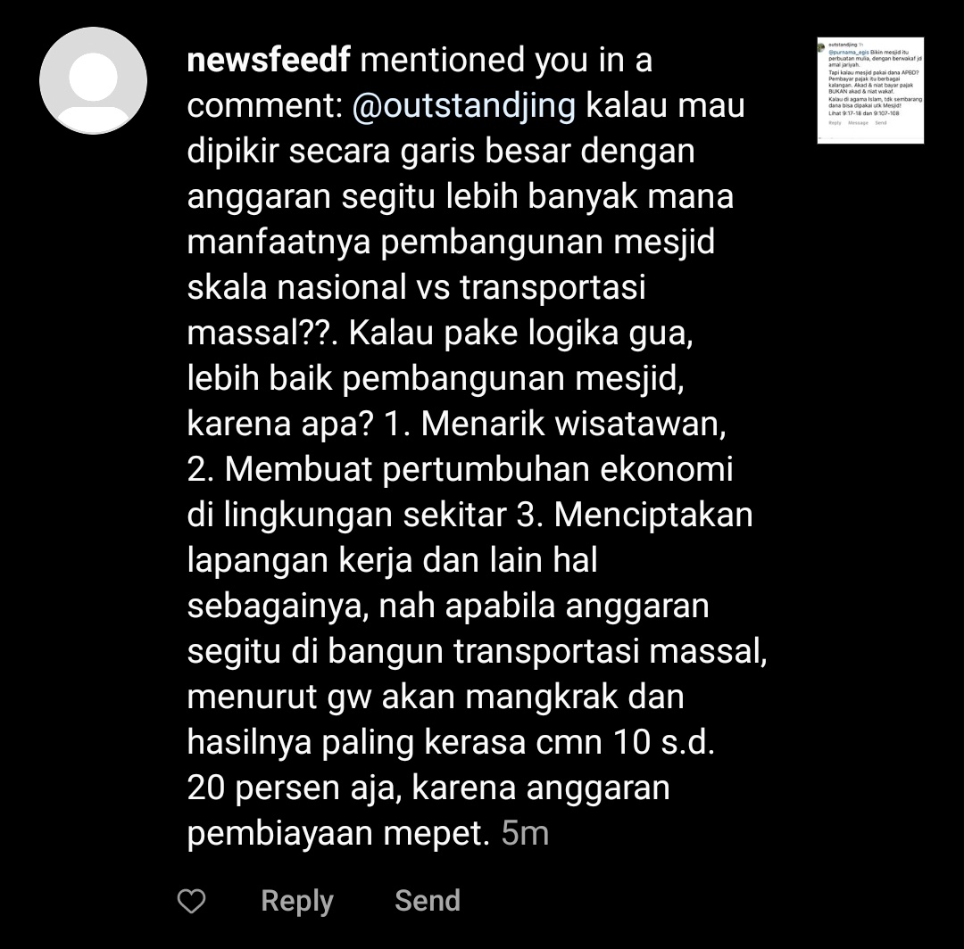 Outstandjing's tweet photo. @hyubiyoun Kang Emil jadinya lebih aktif di Instagram 

Karena sy lagi gak bisa ikut komen, yaudah skrg capture dulu bbrp contoh obrolan di platform tsb

Duh jd cross posting deh ke sini 😅 https://t.co/MldxI39LgU