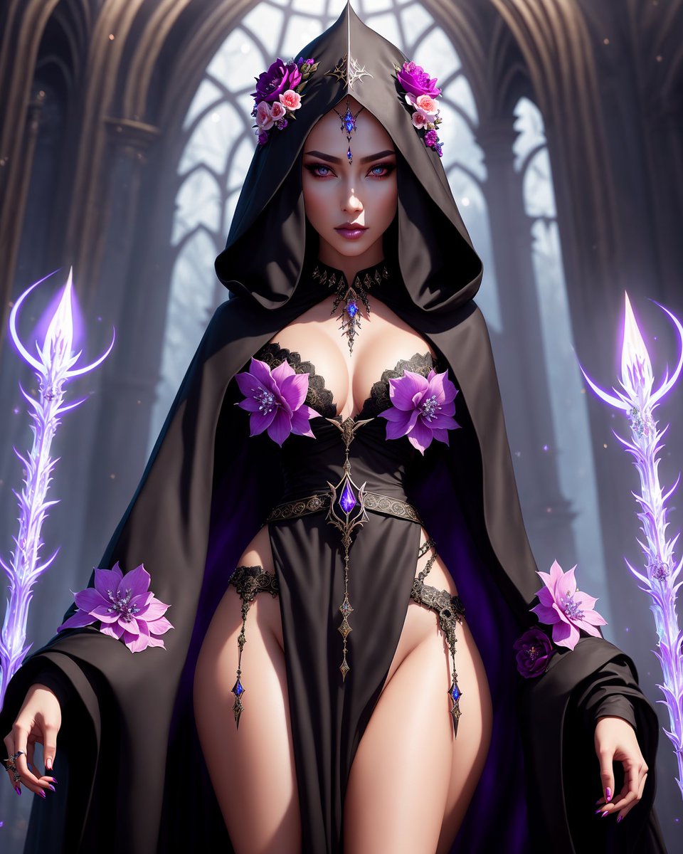 New drop in my sold out collection "Celestial Mystics" on <a href="/objktcom/">objkt</a>! Grab her before she's gone! How can you resist?!

"Nymphia the Enchantress"
9/10
6 $XTZ

#NFT #NFTart #AIart #tezos #tezosart #objkt #AIIA 
#AIArtworks #NFTdrop #OMEN #AI #NFTartwork 

objkt.com/asset/KT1UmopC…