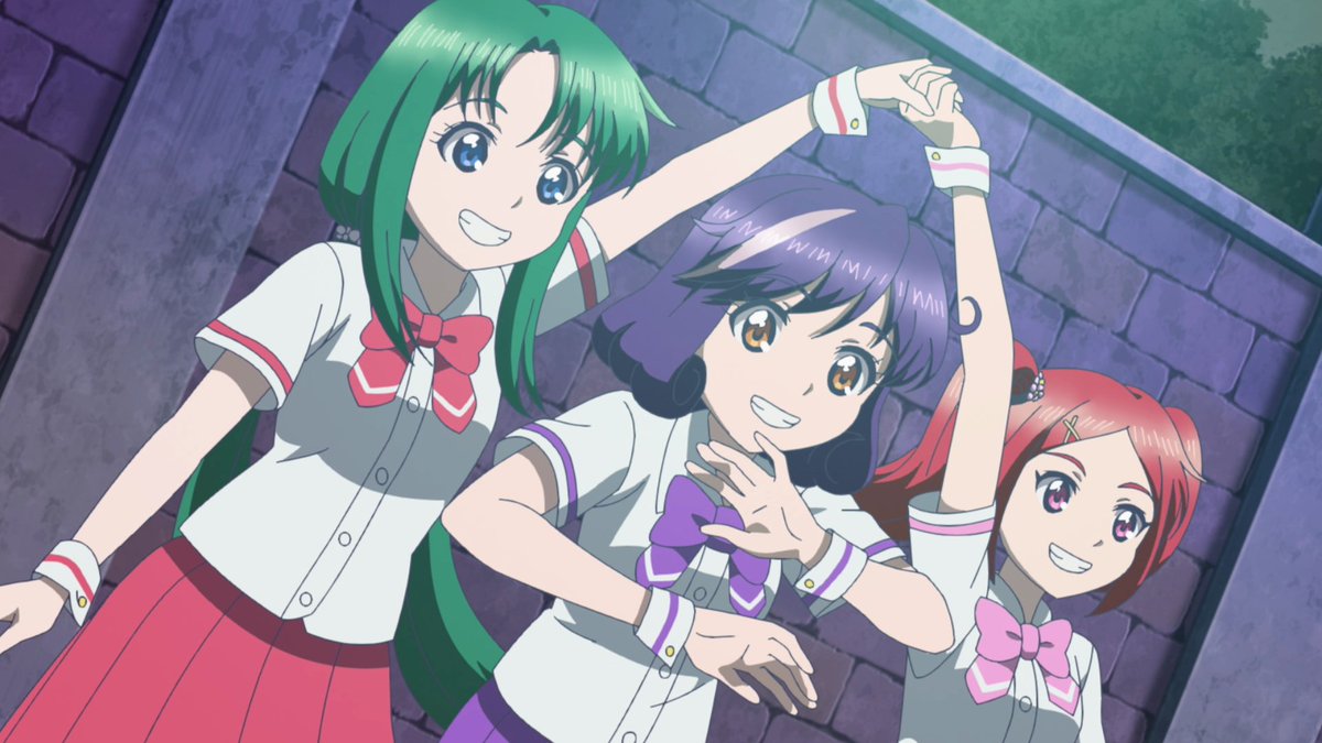 garugaku's tweet photo. 当時小中学生のLucky²が声優に挑戦！アニメ「ガル学。Ⅱ」

🍓５
ついにはじまった合宿生活！
Lucky²のファーストライブとしてチノから週末のチャリティーコンサートの提案が！Lucky²はライブ衣装に身を包み新曲を披露していくが…。
https://t.co/025IcA3u4o

@Lucky2_official https://t.co/NzxpM7hOEJ