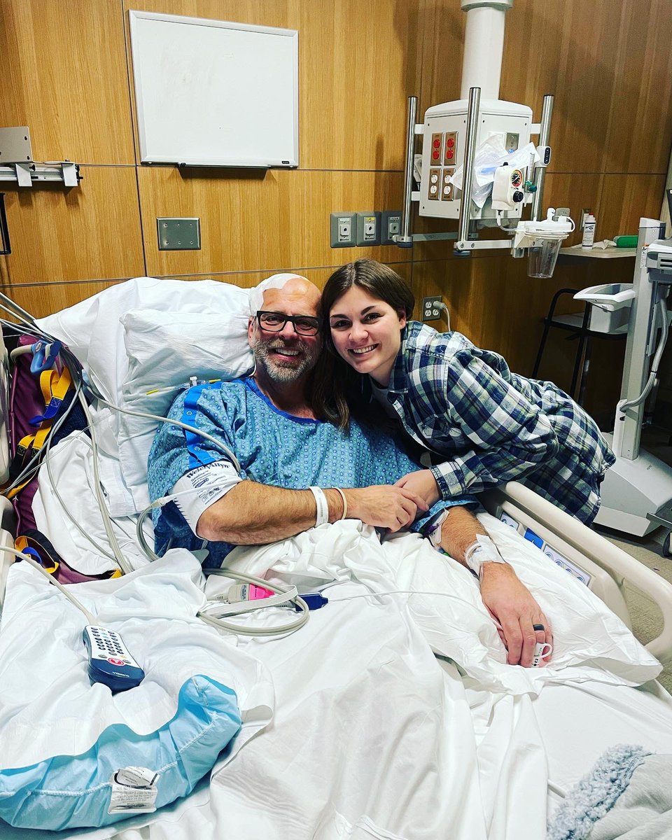 Eliza_mckown's tweet photo. Tomorrow the most amazing man I know will be having brain surgery. Pls say a pray for my dad. I can’t wait to be back running with you! I thank God everyday he blessed me with you as my dad. Go kick this surgery in the butt &amp; go beastmode. I love you🫶🏼 @sdminspector https://t.co/XCDPExUvJm