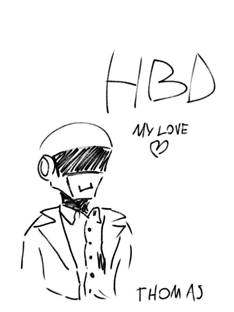 HAPPY BIRTHDAY THOMAS BANGALTER ILYSMM   