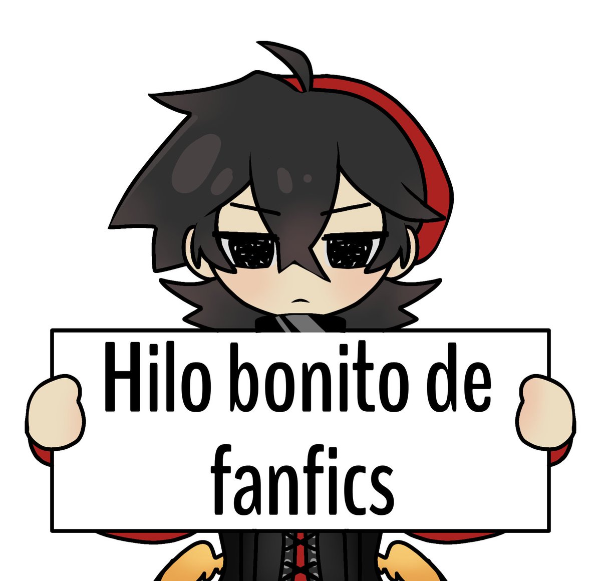 yoyoru_m's tweet photo. Saben que? Voy a abrí un hilo de los Fanfics que están basados en mi disque Au para que los vayan a leer jiji https://t.co/OnblbDPMEd