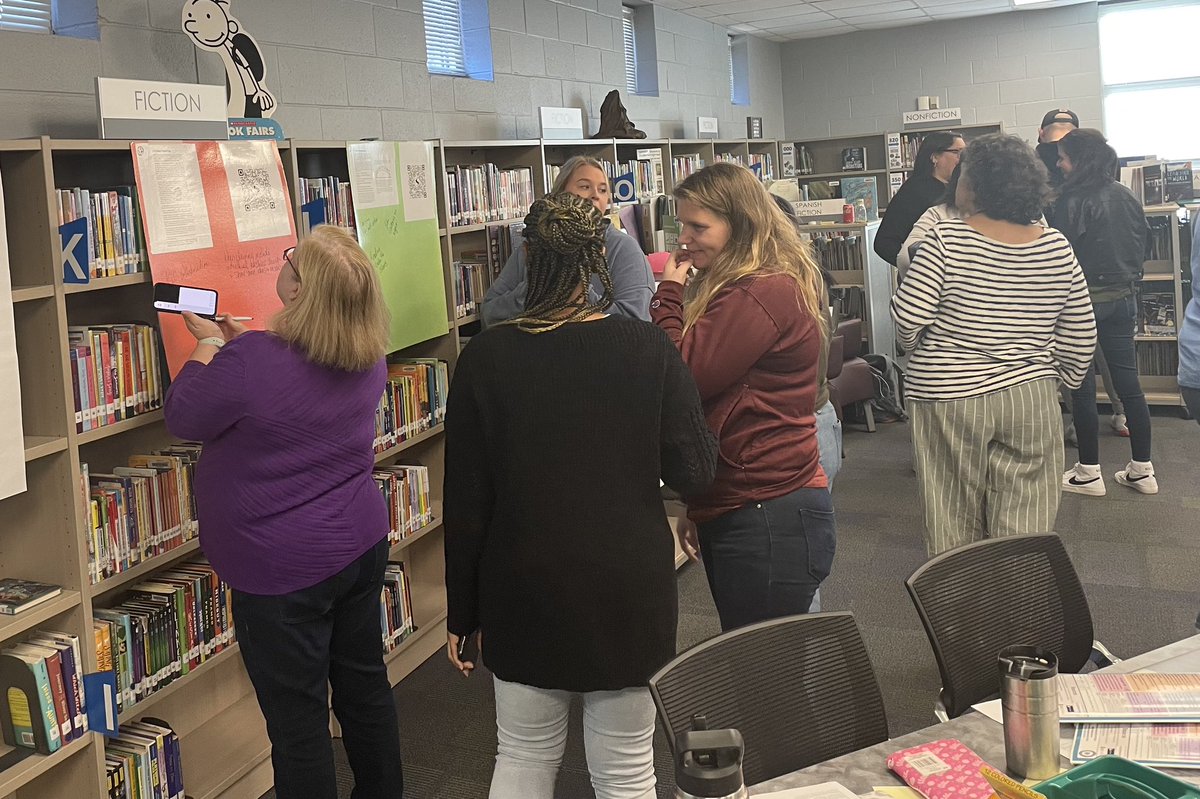 Thanks for having us today <a href="/gheeagles/">Greenwood Hills Elementary</a> Gallery walk of strategies to wrap up our session on inclusion in practice! What’s good for some is good for all!!! #risdbelieves <a href="/RISD_ISSteam/">RISD Instructional Support Specialist Team</a> <a href="/SSSRISD/">SSS RISD</a>