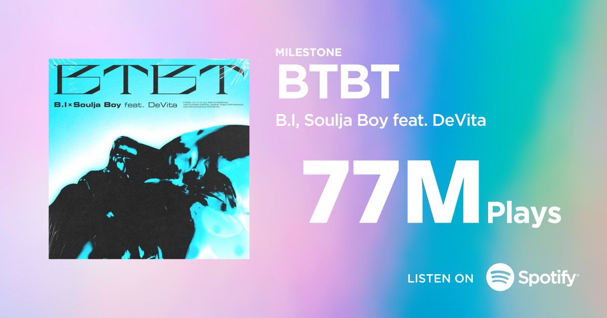 B.I (Kim Hanbin) Spotify | CLOSED tweet media