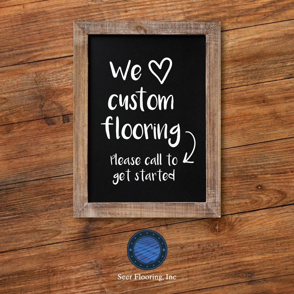 Whether you're a past customer or someone considering new flooring, we're happy to have you here and are ready to answer your flooring questions. #customflooring