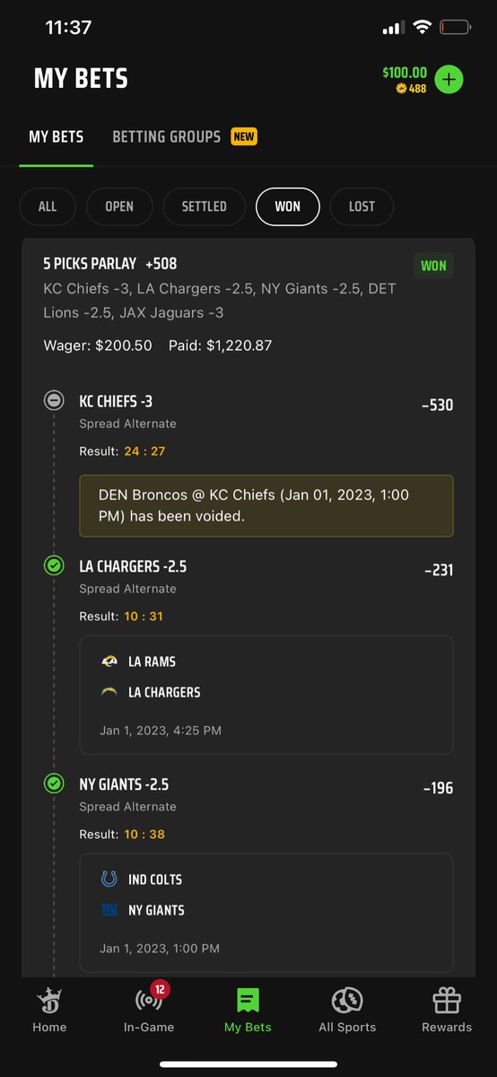 MarisaMarsach's tweet photo. @betr #GamblingTwiitter 💰💰 https://t.co/ylFealKcxJ