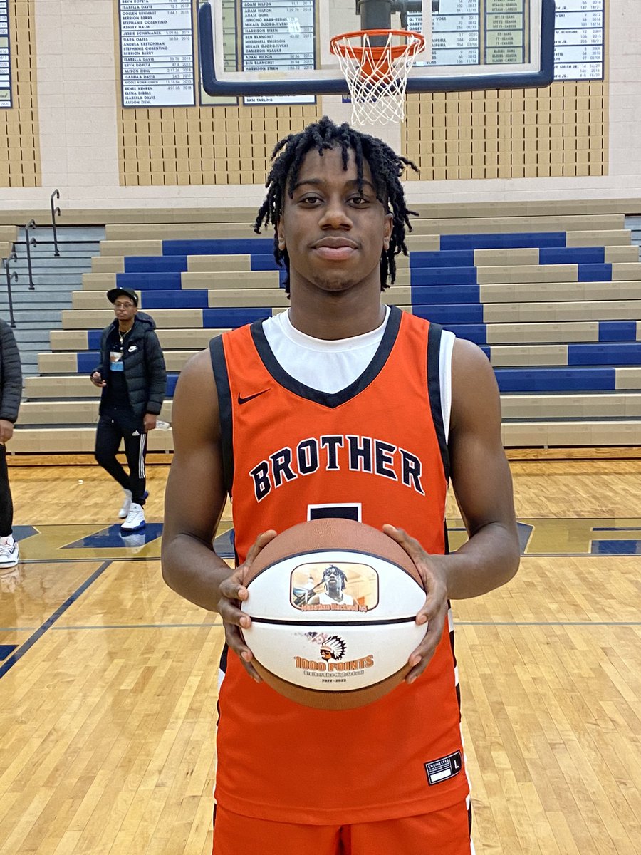 RiceADCoachCal's tweet photo. Congrats to Warrior senior @_Johnblackwell1 on reaching 1000 points tonight!! Great milestone and more to do!! https://t.co/d7z0s1rOyb