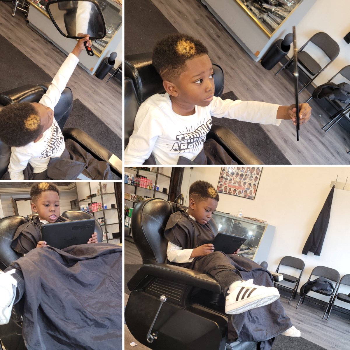 freshest76's tweet photo. Duece #DaGoldenChild #NoThug #NoGang #MilwaukeeBarber #MkeBarber #FreshDailyBarberLife https://t.co/gtDqRan0kR