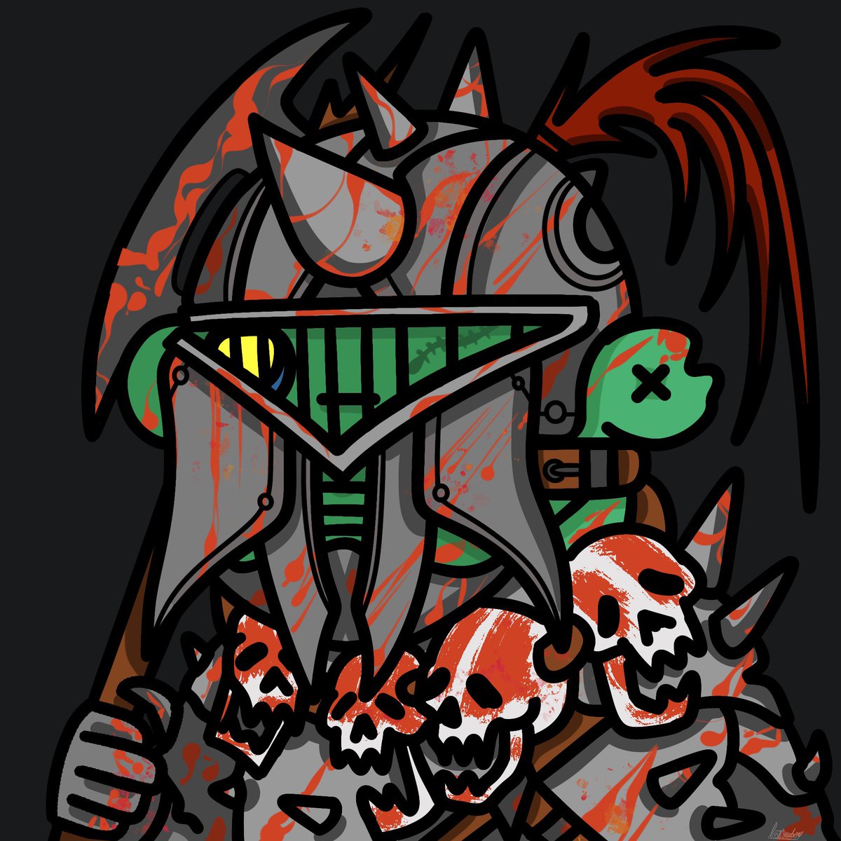 lostcowboy_'s tweet photo. ✨Giveaway✨

@deadfella holders🚨

Win a robotic or knight fella derivative by me💚

Minted and sent to you✨

https://t.co/KsraOKjd6c

👇

Like✨

Retweet✨

(Maybe follow? 😆 I’ll follow back)  

Comment picture of the fella✨

Choose knight or robot✨

3 winners 48hrs🔗

❤️✨ https://t.co/mY7QKiNqxx
