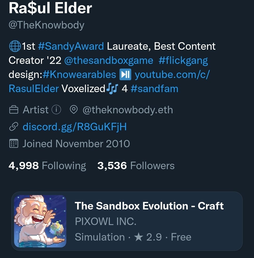 TheKnowbody's tweet photo. If you ever want to play the OG @TheSandboxGame from waaay back. 

You can get to it from my profile page for a limited time!

OG world builders https://t.co/MuhdiesITP