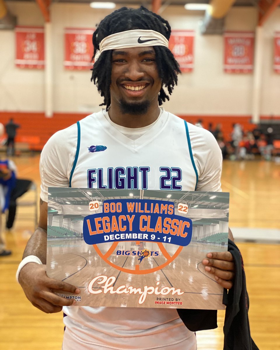 Flight22bball's tweet photo. Flight 22 Prep standout @M1kha1l_ 2x @BigShotsGlobal Champion &amp; MVP, fresh off his visit to Mars Hill will visit Coker University in the coming weeks. 
#buildyours #bedifferent https://t.co/eFpFOSw9AD
