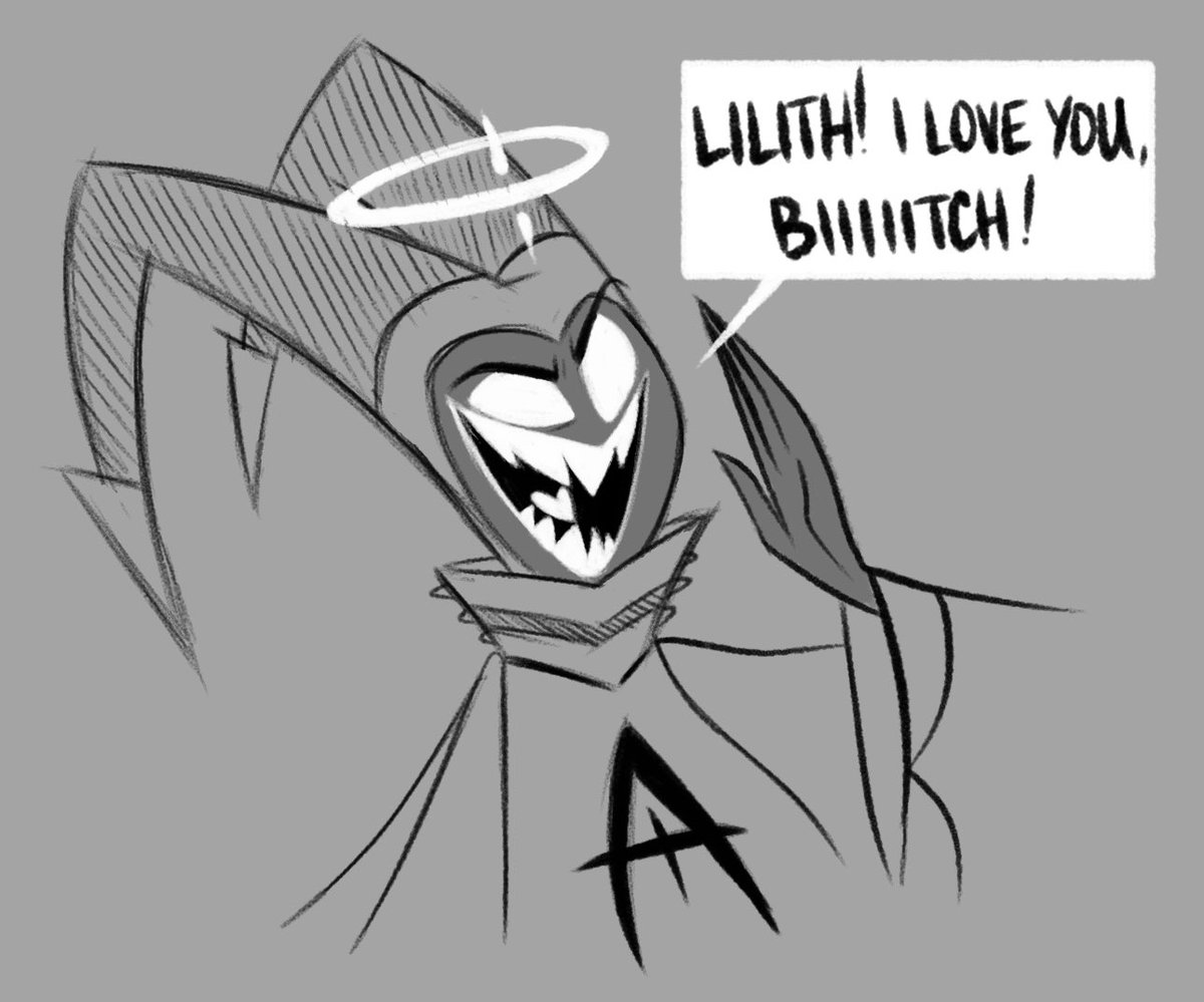 「I just love him a lot HazbinHotel 」 Hunter B の漫画