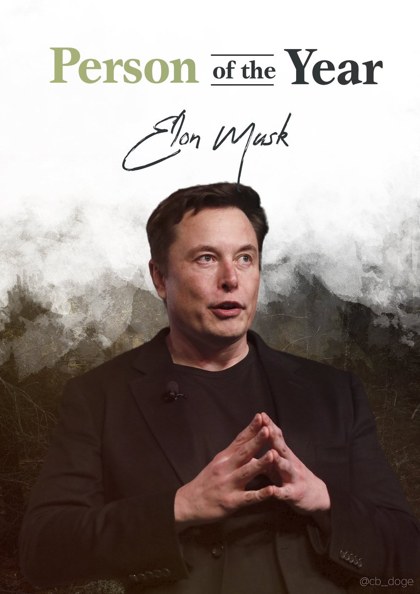 cb_doge's tweet photo. @elonmusk You still are! https://t.co/CPswmQ4Z0Z