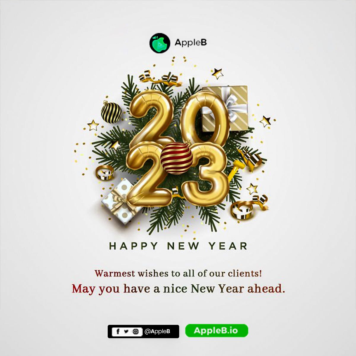 Happy New year Great Minds

#appleB #Happynewyear