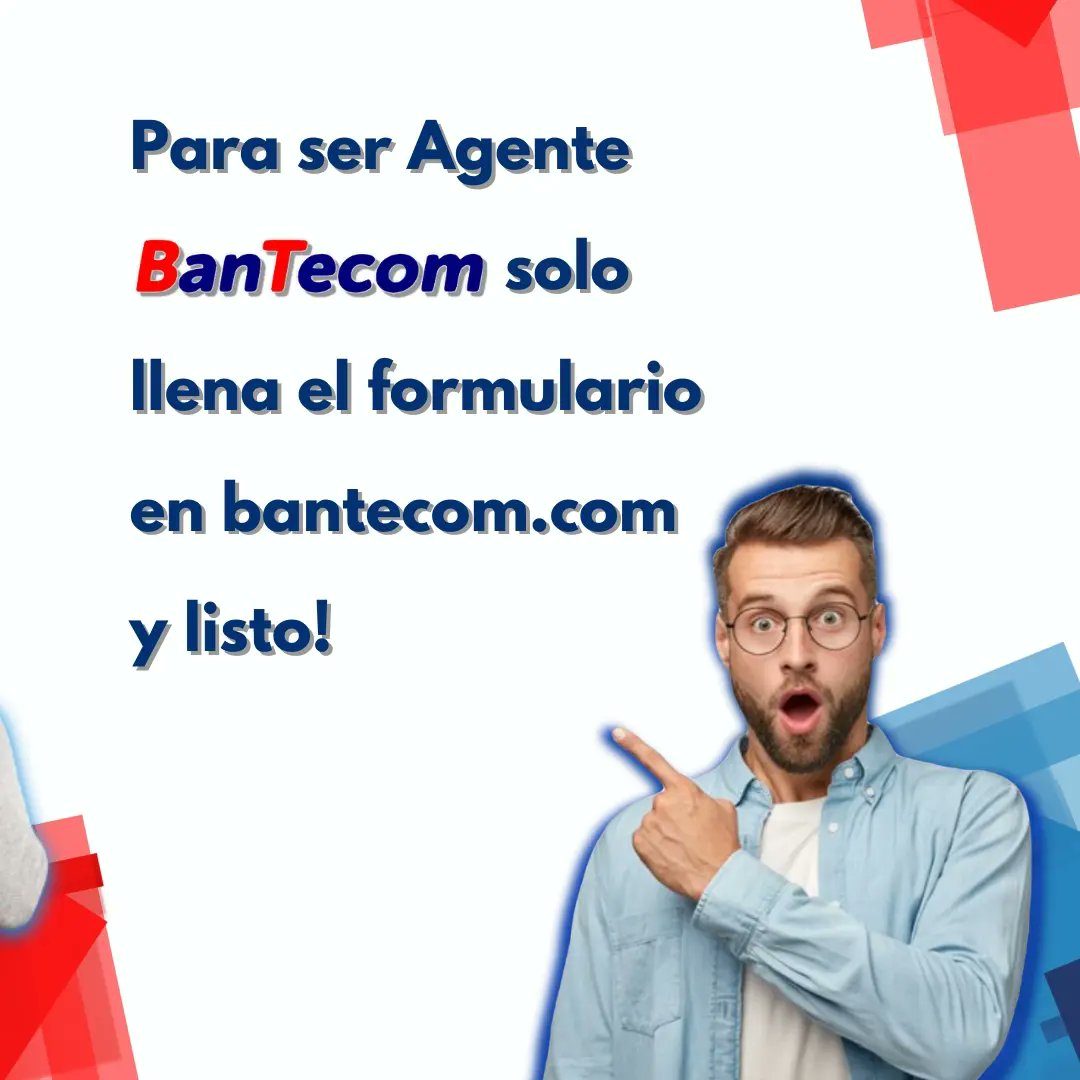 GrupoAvilaCash's tweet photo. Impulsa desde ya tu negocio este 2023 y vende recargas en una misma plataforma!
Este es tu momento! No dejes pasar la oportunidad de ser un #AgenteBantecom
Afíliate gratis en https://t.co/Lwx7MBWxeN
LISTO! Ya formas parte y ya puedes comenzar a ganar dinero con las recargas! https://t.co/5KUDvkFRpr