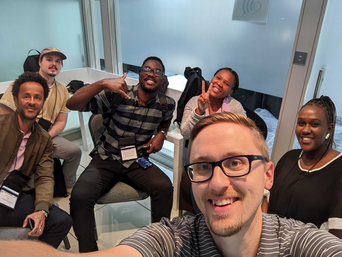 Daniel Whitenack (@dwhitena) on Twitter photo What a great way to kick off <a href="/PracticalAIFM/">Practical AI 🤖</a> 2023! This week we are sharing a conversation I had at #EMNLP2022 w/ <a href="/bonadossou/">Bonaventure F. P. Dossou</a>, Just Zwennicker, <a href="/andiebukula/">Andie Bukula</a>, and <a href="/RoowyM/">Rooweither Mabuya</a>.
Amazing researchers building SOTA #AI #NLProc for their communities. Listen here: changelog.com/practicalai/205 What a great way to kick off <a href="/PracticalAIFM/">Practical AI 🤖</a> 2023! This week we are sharing a conversation I had at #EMNLP2022 w/ <a href="/bonadossou/">Bonaventure F. P. Dossou</a>, Just Zwennicker, <a href="/andiebukula/">Andie Bukula</a>, and <a href="/RoowyM/">Rooweither Mabuya</a>.
Amazing researchers building SOTA #AI #NLProc for their communities. Listen here: changelog.com/practicalai/205