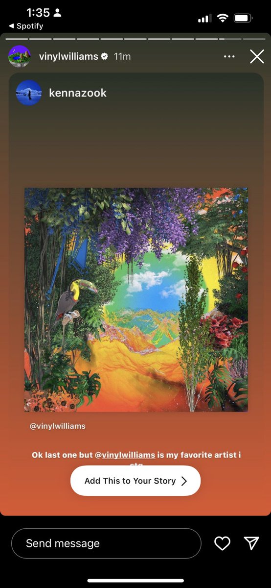 kennazook's tweet photo. My fav artist shared this on his story I could cry 🥲🥹 https://t.co/TOZqZNNjpG