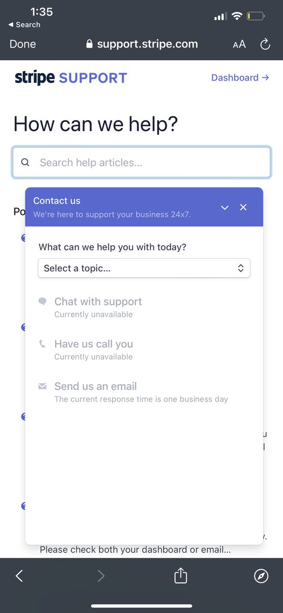OfficialYonni's tweet photo. They blocked me from even reaching customer support!! @stripe Do not use them I repeat do not use them. Unless you want your business affected in a bad way! #stripe 😔 https://t.co/tatBmkuLs2
