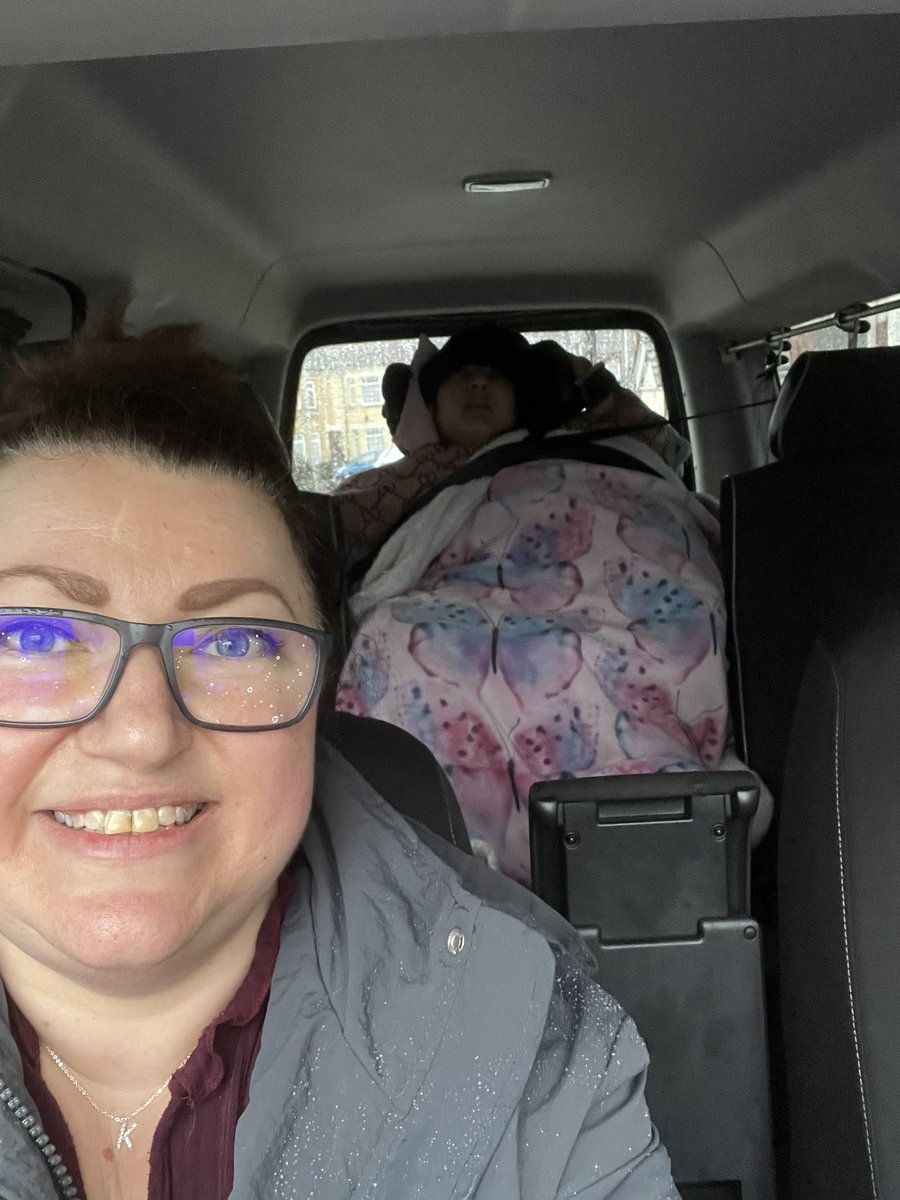 Back to a normal Tuesday - but in 2023 and A is now an adult 🤩 
#PMLD #MakingEveryDayCount #MakingEveryDayMatter #PersonCentredSupport #CarSelfie #TuesdaySelfie #Freelance #SmallBusinessOwner #AdulthoodHereICome #SEND #SpecialNeeds #LearningDisability #MyVocation #LoveWhatIDo