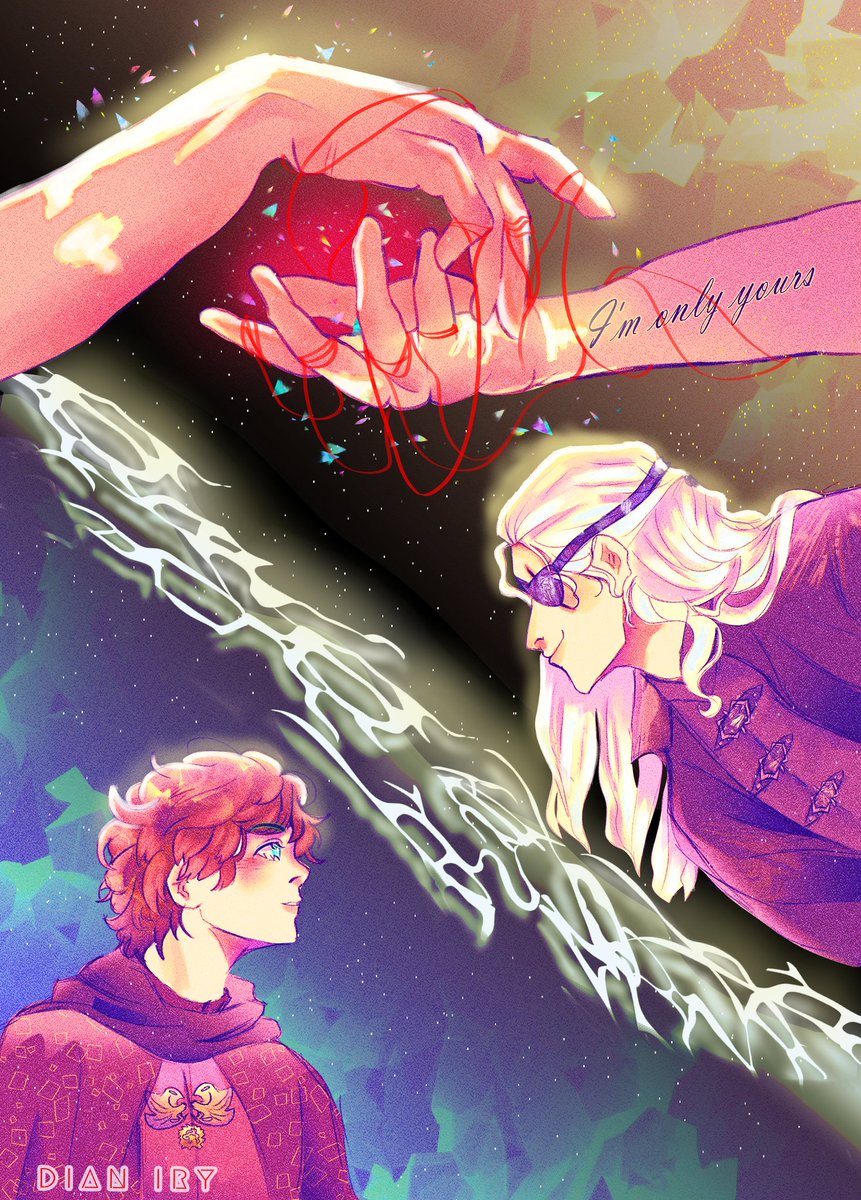 Iry_GyJee7's tweet photo. #lucemondweek day 2 soulmates. A universe where you meet your soul mate from a mark on your arm, but, Aemond doesn't have a mark. In his case he can talk to his soul mate (luke) by scratching his arm, whatever is drawn will also appear on Luke's arm
#lucemond #Lucerys #Aemond https://t.co/rzSPIm078J