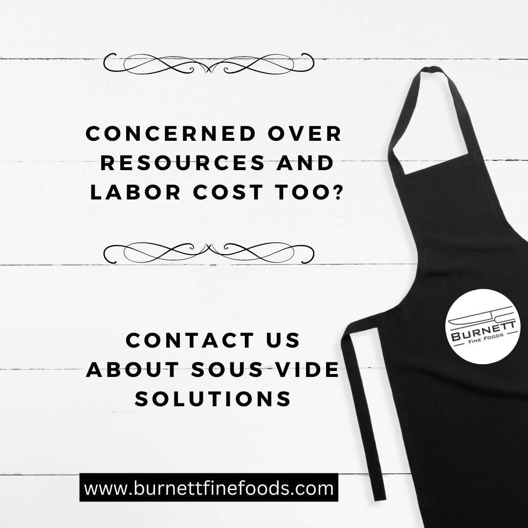 Burnett Fine Foods - sous vide solutions. Ideal products and solutions for today's challenging restaurant needs. 

burnettfinefoods.com

#soltuions2023 #restaurants #restaurantsolutions #solutionsthatwork #decreaselabor #increaserevenue #increasebusiness #decreasecost