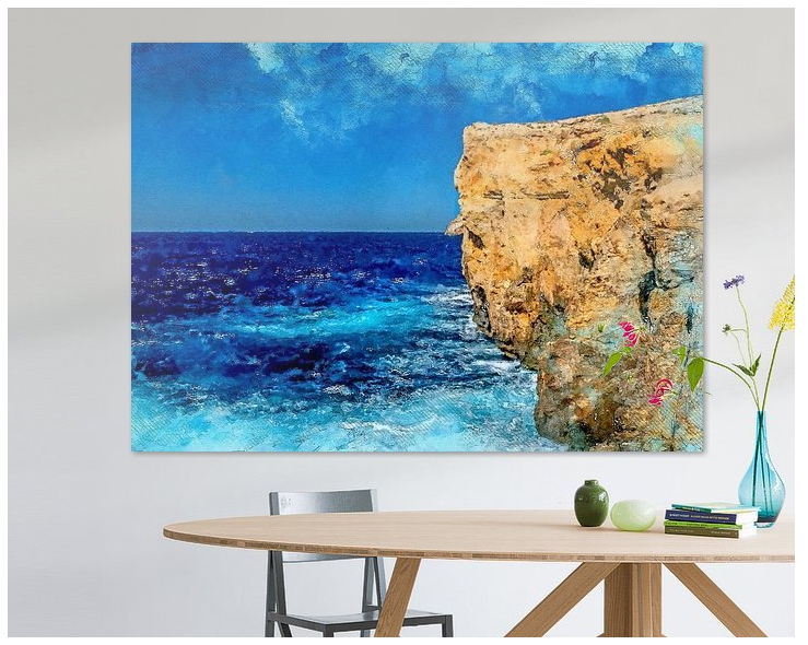 Justyna Jaszke on Twitter "Malta Gozo city watercolor painting malta