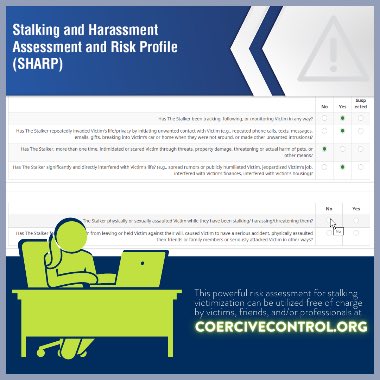 January is also Stalking Awareness Month

Stalking incidents add up -- but only when we do the math. Tools like documentation logs (available at (stalkingawareness.org/documentation-…) & the SHARP assessment (at StalkingRisk.com) can help victims. #NSAM2023 #KnowItNameItStopIt