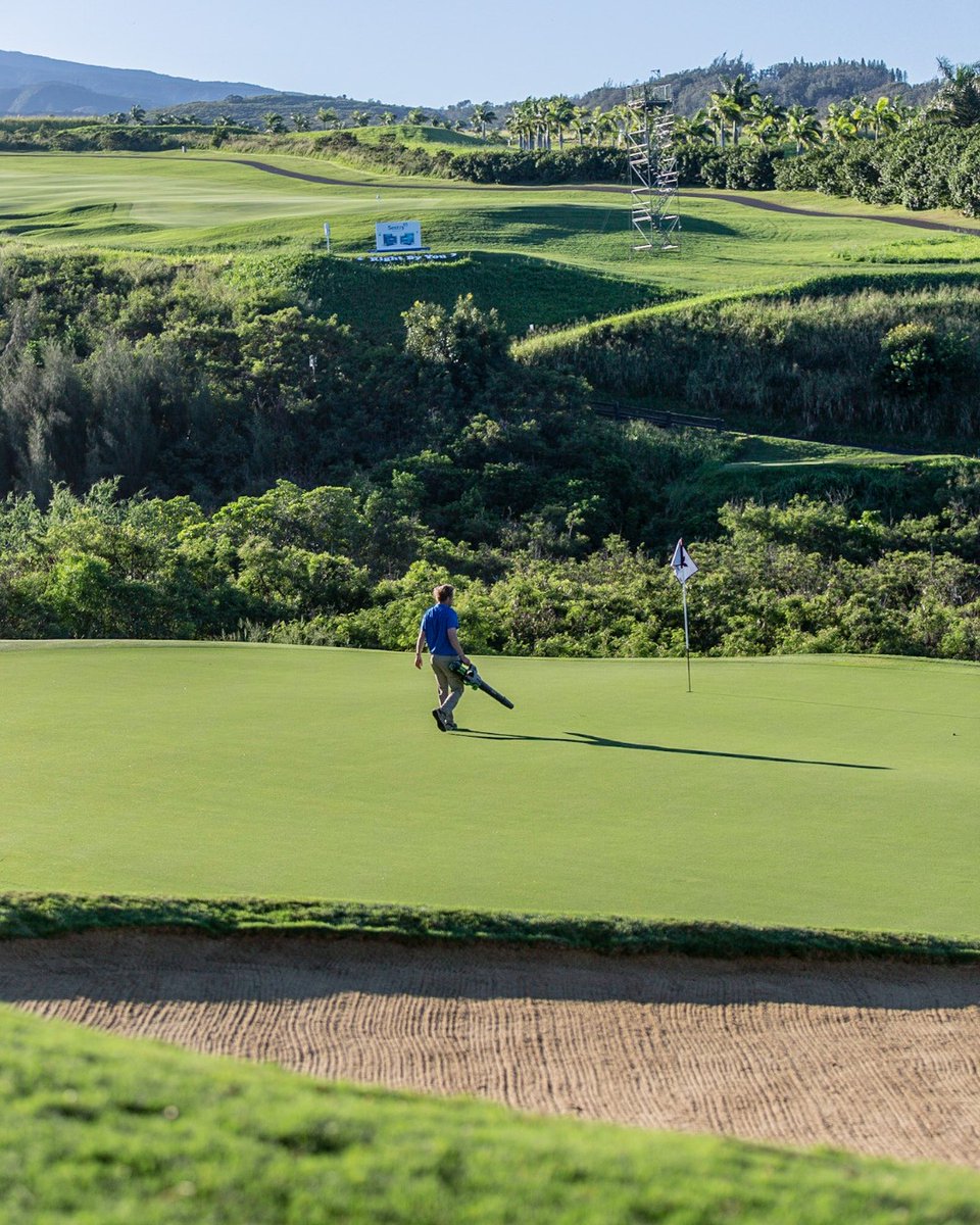 GolfatKapalua's tweet image. ⛳ Just a few touch ups..
#SentryTOC