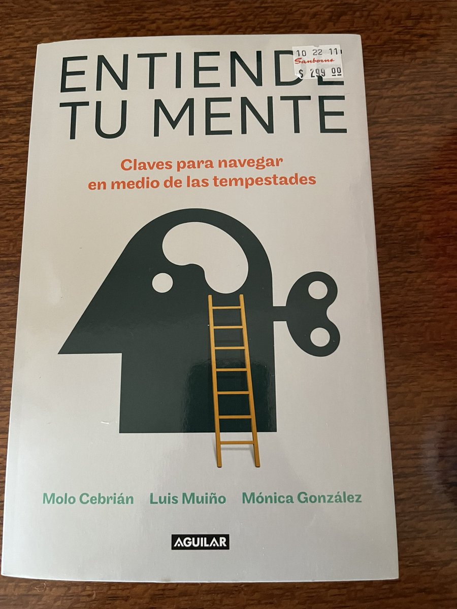 <a href="/EntiendeTuMente/">Entiende Tu Mente</a> <a href="/molo_cebrian/">molo cebrián</a> <a href="/Luis_Muino/">Luis Muiño</a> <a href="/Monica_MMV25/">Monica Gonzalez</a> feliz de poder encontrar su libro en las librerías Mexicanas. Ahora a disfrutarlo 🤗